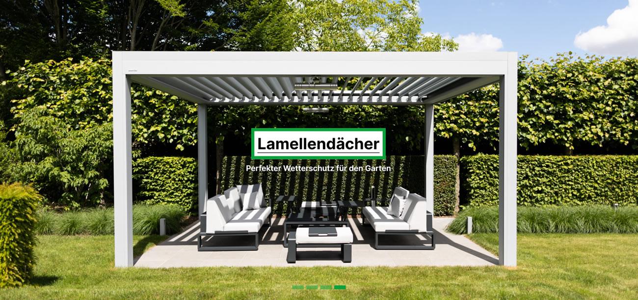 Lamellendächer Stuttgart - ↗️Hemmler & Wunder: ✓Rollladen, Fenster, Haustüren, Markisen