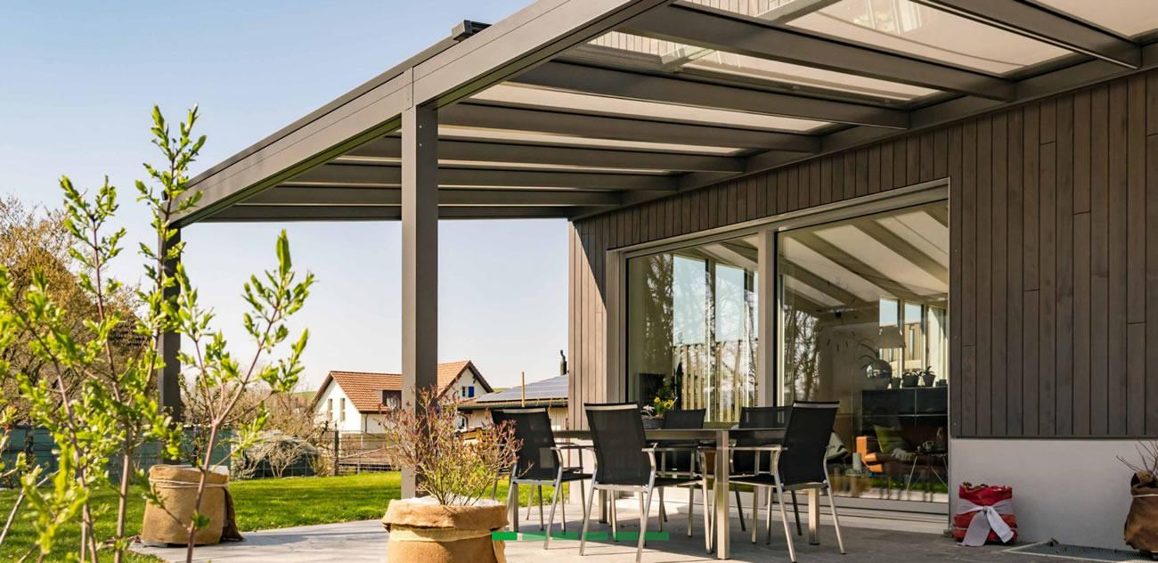 Terrassendaecher in Stuttgart, Leinfelden-Echterdingen, Ditzingen, Kornwestheim, Ostfildern, Filderstadt, Esslingen (Neckar) und Korntal-Münchingen, Fellbach, Gerlingen